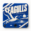 Sussex blue and white football sound magnet
